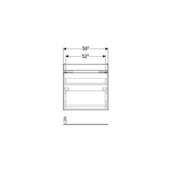Geberit Renova Plan Unterschrank für Waschtisch, 1 Schublade, 1 Innenschublade, 58,5... GEBERIT-501906011 4025410905192 (Abb. 1)
