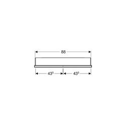 Geberit ONE Spiegelschrank mit ComfortLight, 2 Türen, UP-Montage, Höhe 90cm B 90cm, ... GEBERIT-505803002 4025410934963 (Abb. 1)