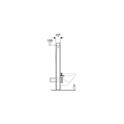 Geberit Monolith Sanitärmodul für Wand-WC, Höhe 114cm, Frontverkleidung aus Steinzeu... GEBERIT-131031005 4025410519122 (Abb. 1)