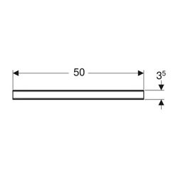 Geberit Verstärkungsblech für Geberit Duofix Element für Waschtische, Stahl... GEBERIT-111040001 4025410642455 (Abb. 1)