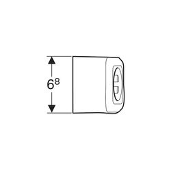 Geberit ONE Steckdosenelement, 505090002... GEBERIT-505090002 4025410630728 (Abb. 1)