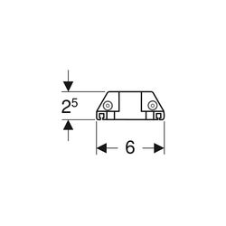 Geberit Steckdosenelement mit ComfortLight-Modul für Unterschränke mit Breite 60cm... GEBERIT-505091002 4025410630742 (Abb. 1)