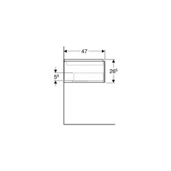 Geberit ONE Unterschrank für Waschtisch, 1 Schublade, Breite Waschtisch 90cm, H 26,6... GEBERIT-505073004 4025410630148 (Abb. 1)