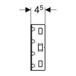 Geberit GIS Set Bambini Spiel- und Waschlandschaft für Armaturen Modell Für 1 Wascht... GEBERIT-461199001 4025410934413 (Abb. 1)