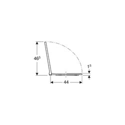 Geberit ONE WC-Sitz Hochglanz verchromt, Absenkautomatik, Quick-Release-Scharniere, ... GEBERIT-243989212 4025410529619 (Abb. 1)