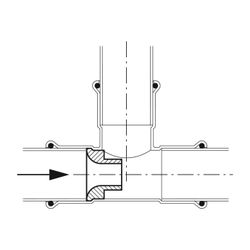 Geberit Mapress C-Stahl Saugdüse für Einrohrheizung Außendurchmesser 18mm... GEBERIT-90253 4024723902539 (Abb. 1)