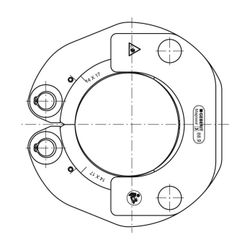 Geberit Mapress Pressschlinge Typ 2XL/Typ 3 Außendurchmesser 88,9mm... GEBERIT-90798 4024723907985 (Abb. 1)