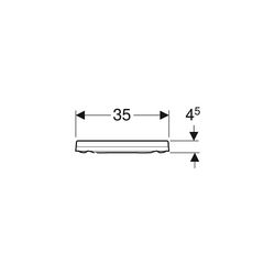 Geberit Xeno2 WC-Sitz mit Absenkautomatik, mit Quick-Release-Scharniere, Befestigung... GEBERIT-500833011 4025410725097 (Abb. 1)