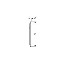 Geberit Xeno2 Lichtspiegel mit direkter, indirekter Beleuchtung, Breite 90cm, Höhe 7... GEBERIT-500522001 4025416608509 (Abb. 1)