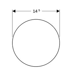 Geberit Vergrößerungsspiegel, 510100000... GEBERIT-510100000 4022009353877 (Abb. 1)