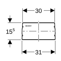 Geberit Verlängerungsset für Bauschutz... GEBERIT-240233001 4025416042006 (Abb. 1)