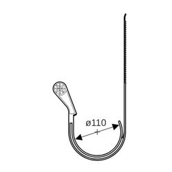 Geberit GIS Rohrschelle für Entwässerungsleitung DN 100... GEBERIT-367050001 4025416030560 (Abb. 1)