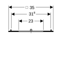 Geberit Kraftverteilplatte, 240239001... GEBERIT-240239001 4025416042365 (Abb. 1)