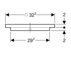 Geberit Rostträger für Geberit Pluvia für Ergänzungsset befahrbar... GEBERIT-240241001 4025416042389 (Abb. 1)