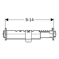 Geberit GIS Verbindungsstück, 461003001... GEBERIT-461003001 4025416000549 (Abb. 1)