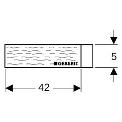 Geberit Brandschutzbandage Typ Quattro, DN 50-100, 56-110mm, 300008002... GEBERIT-300008002 4025416100980 (Abb. 1)