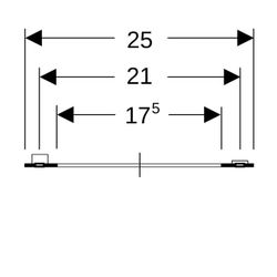 Geberit Befestigungsflansch, 241322001... GEBERIT-241322001 4025416675457 (Abb. 1)