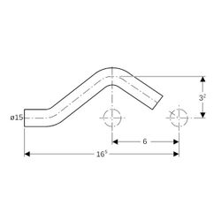 Geberit Mapress C-Stahl Überbogen Außendurchmesser 15mm... GEBERIT-20802 4024723208020 (Abb. 1)