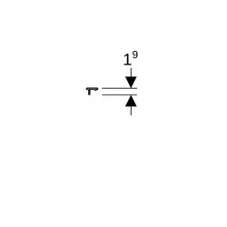 Geberit iCon Griff Lava/pulverbeschichtet matt, Breite 118,1cm... GEBERIT-502362JK1 4025410944627 (Abb. 1)