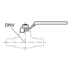 Geberit Set Betätigungshebel für Kugelhahn, DN 40... GEBERIT-94933 4024723949336 (Abb. 1)