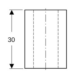 Geberit Rohrschott 120 d 135mm, di 160mm... GEBERIT-312820001 4025416731405 (Abb. 1)