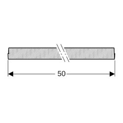 Geberit Außenbiegefeder ML Außendurchmesser 16mm, Länge 50cm... GEBERIT-690912001 4025416080992 (Abb. 1)
