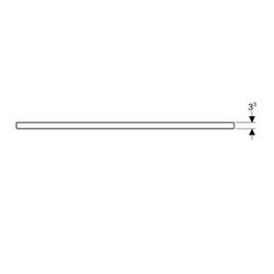 Geberit iCon Griff Lava/pulverbeschichtet matt, Breite 118,1cm... GEBERIT-502362JK1 4025410944627 (Abb. 1)
