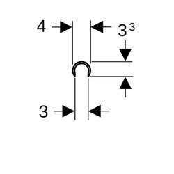 Geberit Publica Beckenrandschoner, 552003000... GEBERIT-552003000 4022009183146 (Abb. 1)