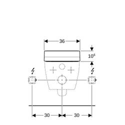 Geberit AquaClean Tuma Comfort WC-Aufsatz, Edelstahl gebürstet... GEBERIT-146270FW1 4025416845768 (Abb. 1)