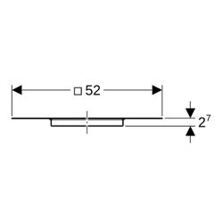 Geberit Pluvia Anschlussblech universell Anschluss Abdichtung Edelstahl... GEBERIT-359119001 4025410163035 (Abb. 1)