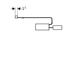 Geberit Lichtleiste für Schublade Länge 73,5cm... GEBERIT-501735000 4022009343083 (Abb. 1)