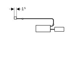 Geberit Lichtleiste für Schublade Länge 63,5cm... GEBERIT-501635000 4022009343076 (Abb. 1)