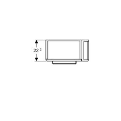 Geberit Renova Compact Unterschrank, Handwaschbecken, Handtuchhalter rechts, 44,8x60... GEBERIT-862050000 4022009327441 (Abb. 1)
