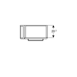 Geberit Renova Compact Unterschrank für Handwaschbecken verk. Ausl. Handtuchh. 448x6... GEBERIT-862250000 4022009329025 (Abb. 1)