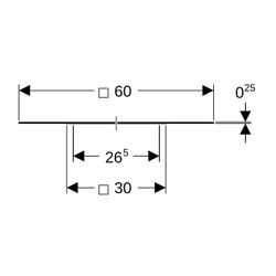 Geberit Befestigungsblech für Geberit Pluvia Dachwassereinlauf mit Befestigungsflans... GEBERIT-359006251 4025416755678 (Abb. 1)