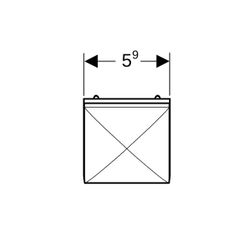 Geberit Steckdosenelement Steckertyp CEE 7/16, Anthrazit... GEBERIT-501020000 4022009343441 (Abb. 1)