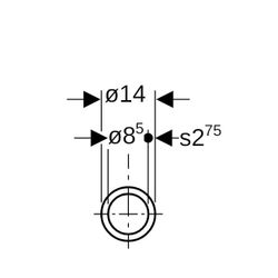 Geberit Systemrohr PB, Rollenware Außendurchmesser 14mm, Länge 50m... GEBERIT-649001002 4025410751683 (Abb. 1)