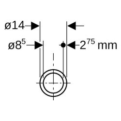 Geberit Systemrohr PB, Rollenware Außendurchmesser 14mm, Länge 50m, 649001002... GEBERIT-649001002 4025410751683 (Abb. 1)