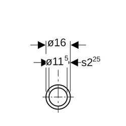 Geberit Mepla Systemrohr ML, Rollenware Außendurchmesser 16mm, Länge 50m... GEBERIT-601130001 4025416041320 (Abb. 1)