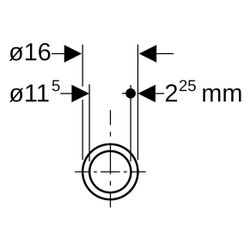 Geberit Mepla Systemrohr ML, Rollenware Außendurchmesser 16mm, Länge 50m... GEBERIT-601130001 4025416041320 (Abb. 1)