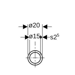 Geberit Mepla Systemrohr ML, Rollenware Außendurchmesser 20mm, Länge 50m... GEBERIT-602130001 4025416042112 (Abb. 1)