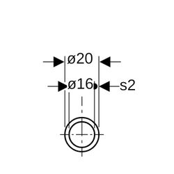 Geberit Systemrohr ML, Rollenware Außendurchmesser 20mm, Länge 50m... GEBERIT-619051001 4025416599777 (Abb. 1)