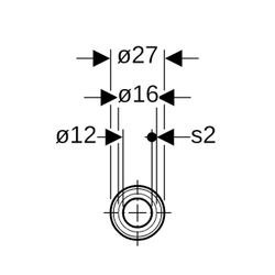 Geberit Systemrohr PB, in Schutzrohr, Rollenware Außendurchmesser 16mm, Länge 50m... GEBERIT-619240001 4025416600398 (Abb. 1)