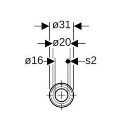 Geberit Systemrohr ML, in Schutzrohr, Rollenware Außendurchmesser 20mm, Länge 50m... GEBERIT-619221001 4025416600312 (Abb. 1)