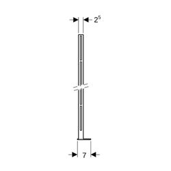 Geberit Kombifix Set Ständer mit Fußplatte... GEBERIT-457872261 4025416040248 (Abb. 1)