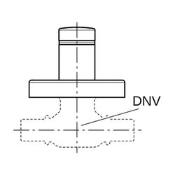 Geberit Set Abdeckrosette für Unterputz-Kugelhahn DN 8/12/15/20, Hochglanz verchromt... GEBERIT-241083211 4025416555957 (Abb. 1)