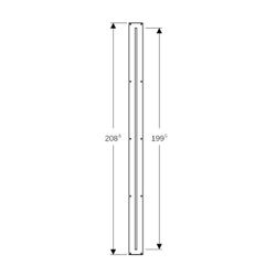 Geberit Montageelement für ONE Walk-in-Duschwand für Metallständerwände... GEBERIT-154281001 4025410640963 (Abb. 1)
