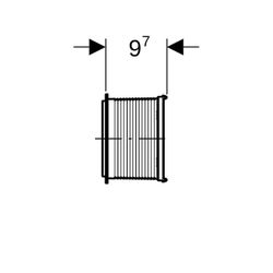 Geberit Bauschutz für Unterputz-SPK ab Baujahr 2002... GEBERIT-240931001 4025416360971 (Abb. 1)