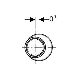Geberit Silent-PP Reduktion exzentrisch Außendurchmesser 50mm, d1 32mm... GEBERIT-390279141 4025416085447 (Abb. 1)