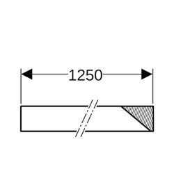Geberit Dichtbandage IIR, Breite 3cm, Länge 12,5m... GEBERIT-601813001 4025416253792 (Abb. 1)